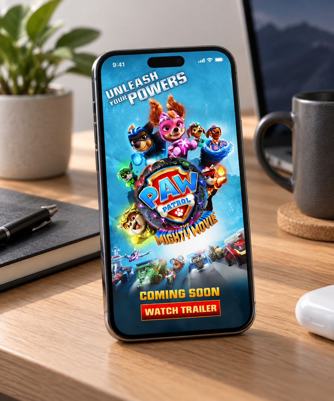 Paw Patrol — The Mighty Movie — News Corp Australia — 2